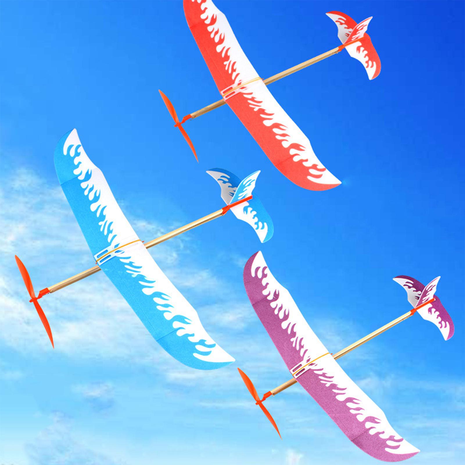 Outdoor Powersports - Rubber Band Airplanes Powered Glider Aircraft