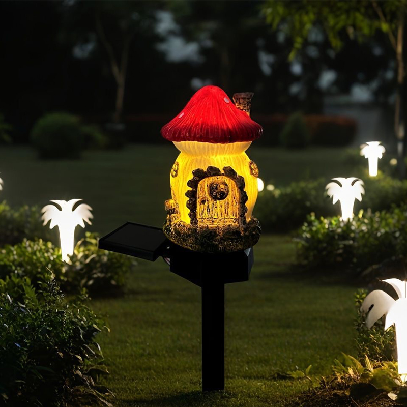 Solar Powered Mushroom Lights  - Outdoor Power House review and price