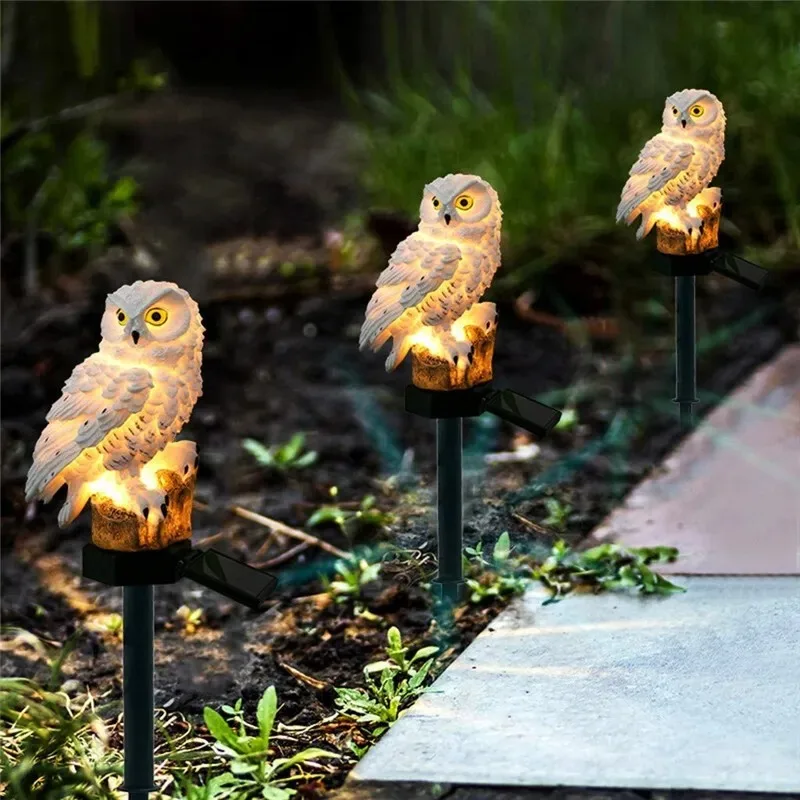 Solar Lamp Owl Animal Solar Ga - Outdoor Power House review and price