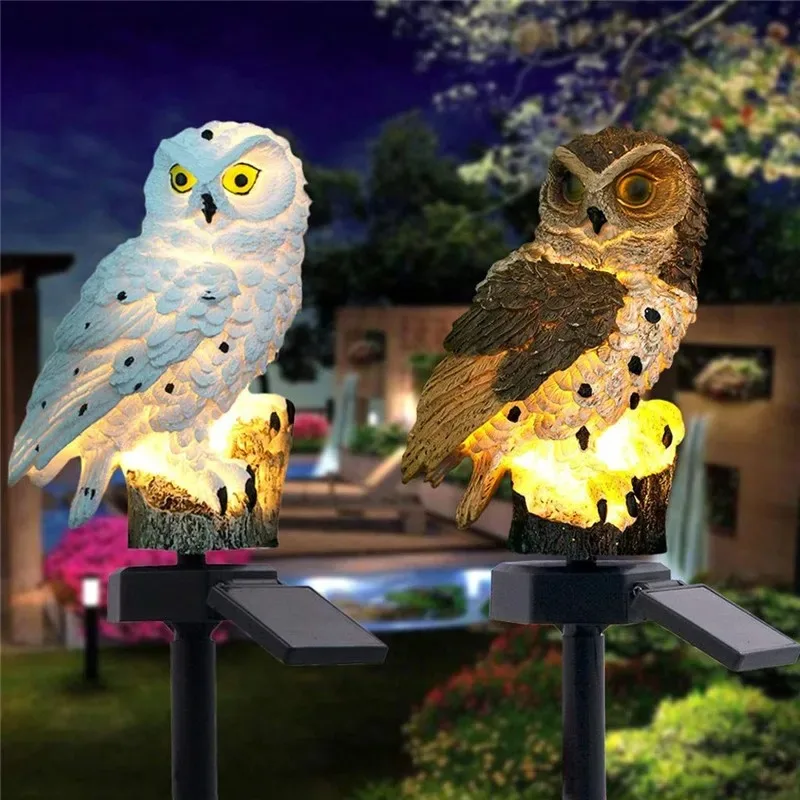 Solar Lamp Owl Animal Solar Ga - Outdoor Power House review and price