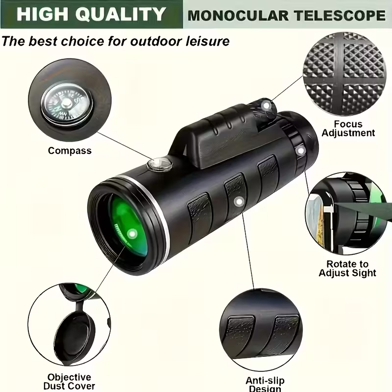 40x60 High-Power HD Monocular  - Outdoor Powersports review and price