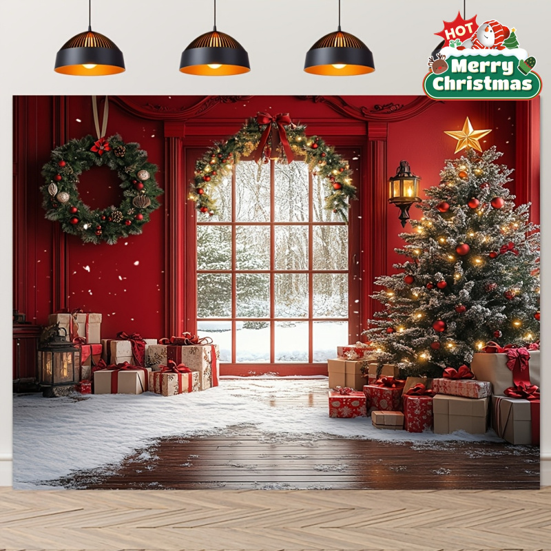 1pc 2D flat winter Christmas s - Outdoor Power House review and price