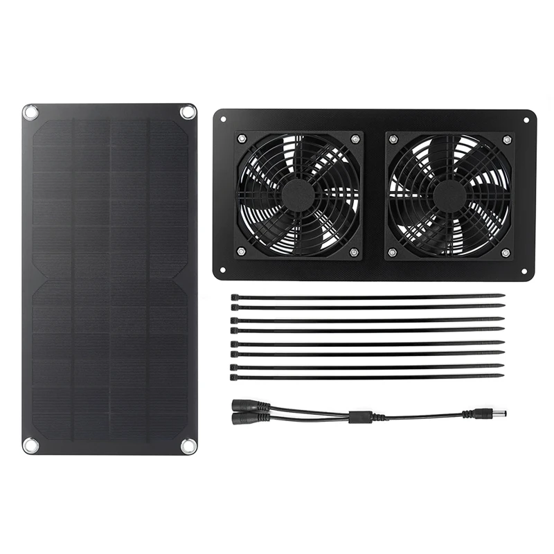 100W Solar Panel Exhaust Fan A - Outdoor Power House review and price