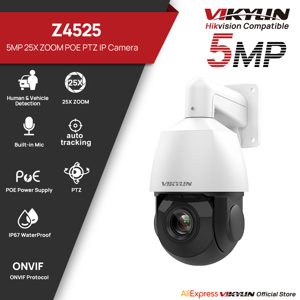 Vikylin 5MP PTZ 25X Optical Zo - Outdoor Power G Motion review and price