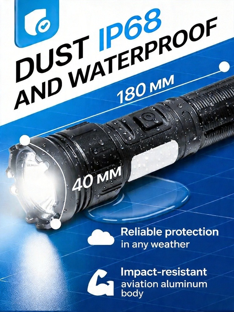 Laser Handheld Flashlight Rech - Outdoor Power Usb review and price