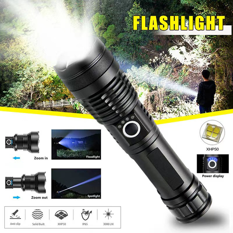 High Power XHP70 Led Flashligh - Outdoor Power Usb review and price