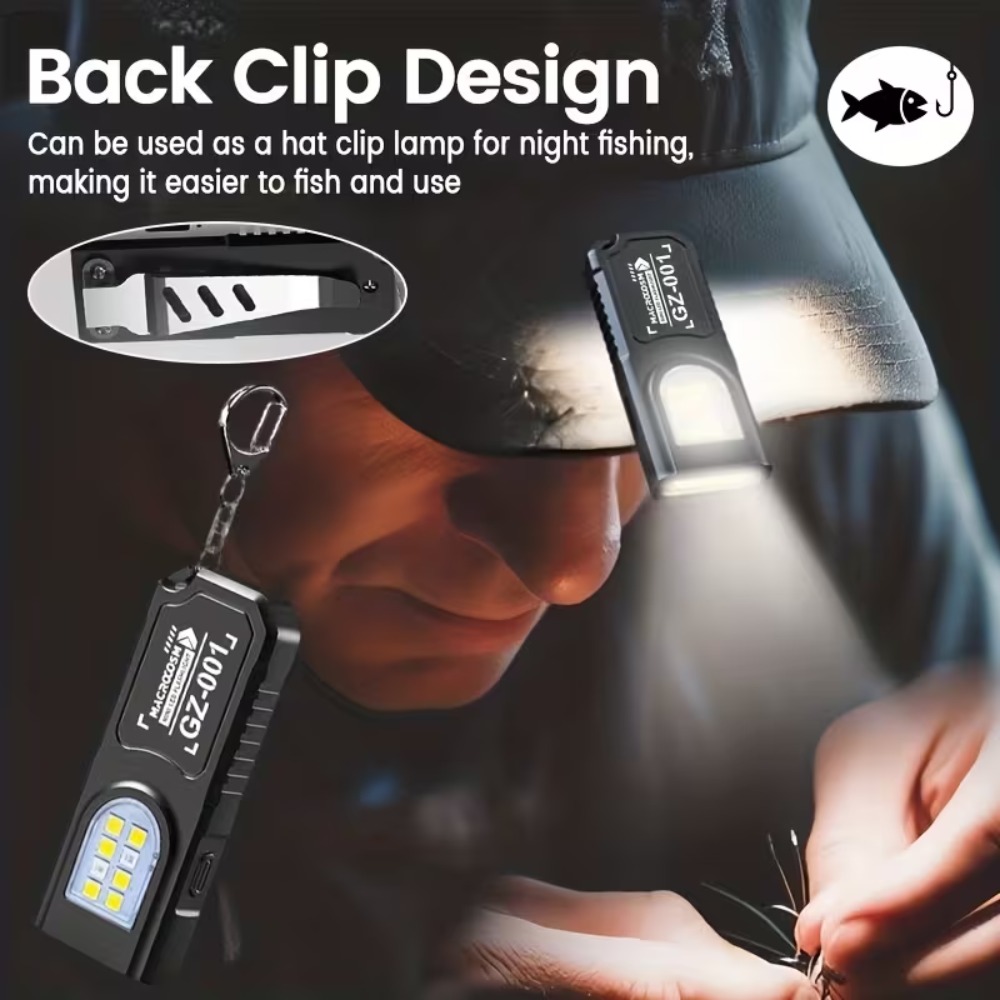 Mini COB LED Keychain Flashlig - Outdoor Power Usb review and price